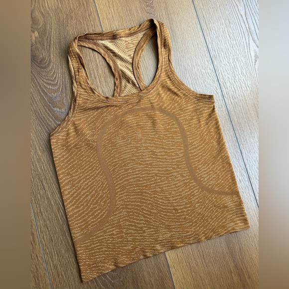 lululemon athletica Racerback Tank Top in Rust Brown - Picture 4 of 11